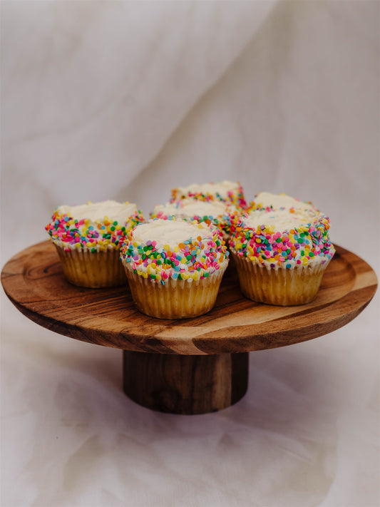 Vanilla Sprinkle Cupcakes