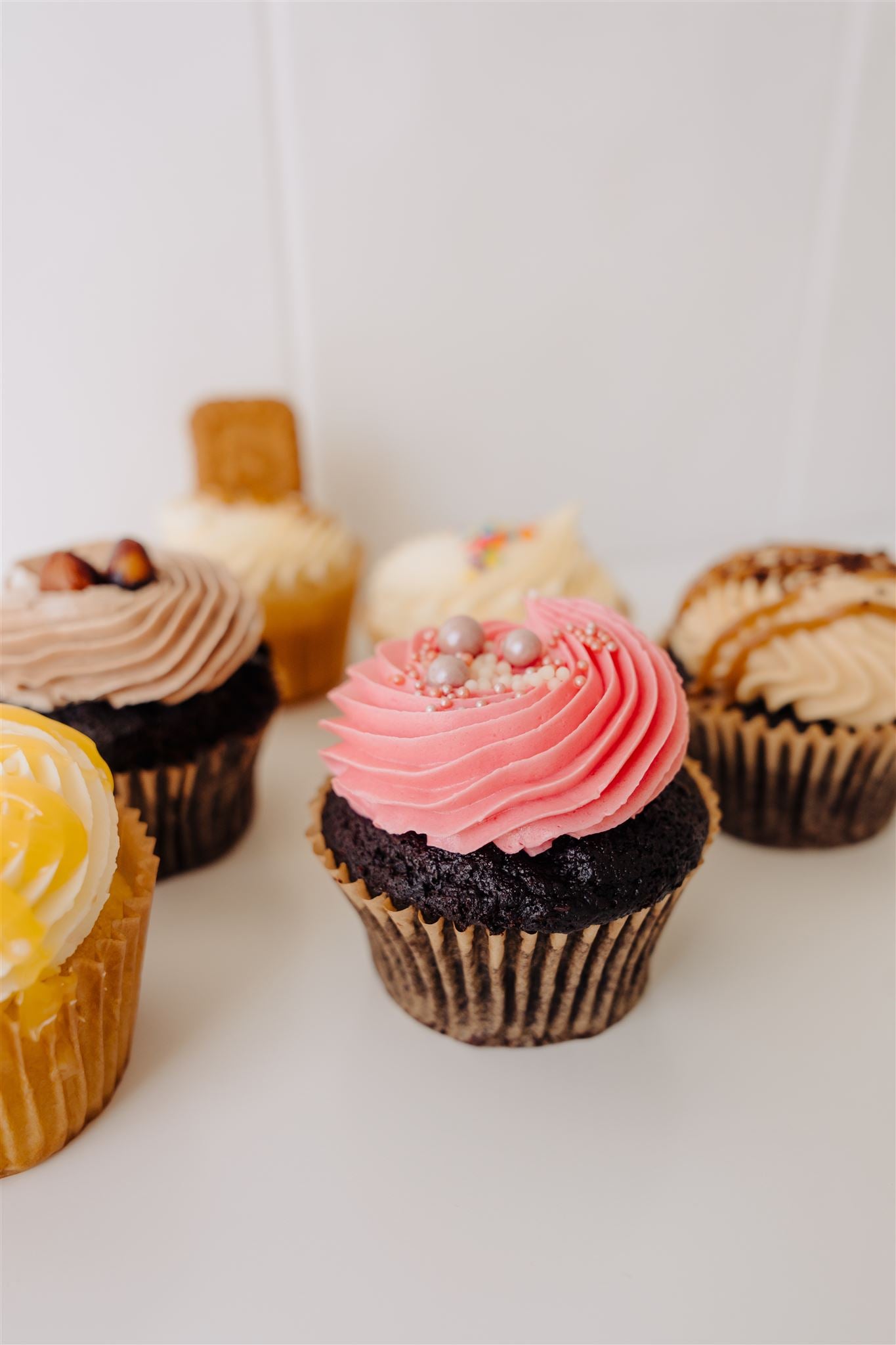Mixed cupcake box