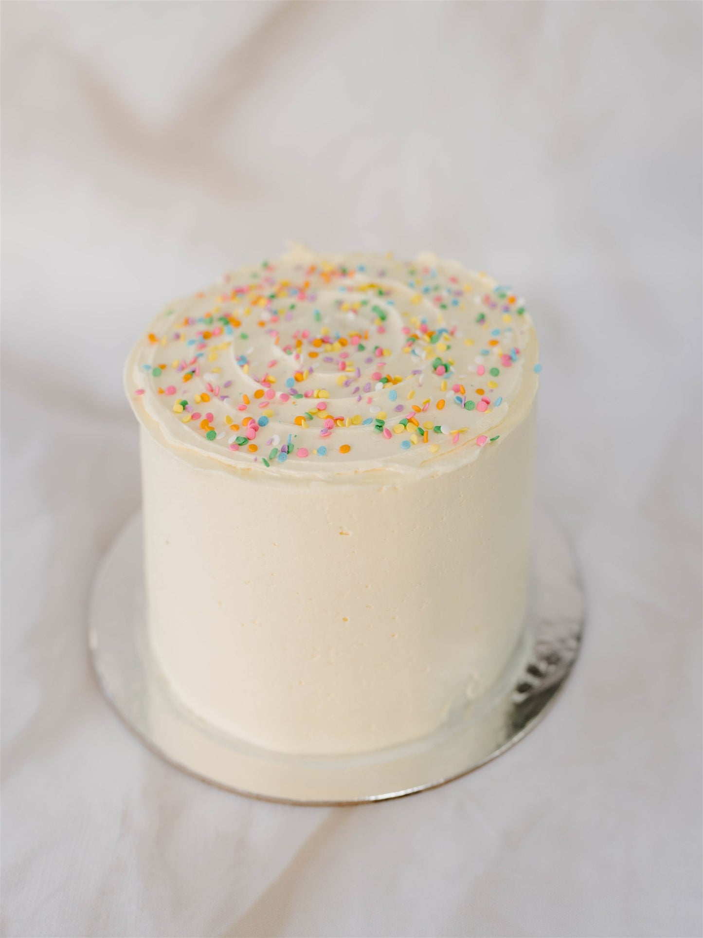 Vanilla Sprinkle Cake